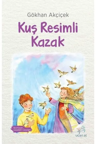 Kuş Resimli Kazak Kuş Resimli Kazak