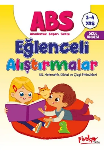 ABS 3-4 Yaş Eğlenceli Alıştırmalar ABS 3-4 Yaş Eğlenceli Alıştırmalar