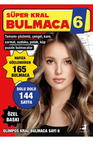 Kral Bulmaca Özel Baskı Cilt: 6 Kral Bulmaca Özel Baskı Cilt: 6
