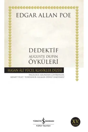 Dedektif Öyküleri - Hasan Ali Yücel Klasikleri Dedektif Öyküleri - Hasan Ali Yücel Klasikleri