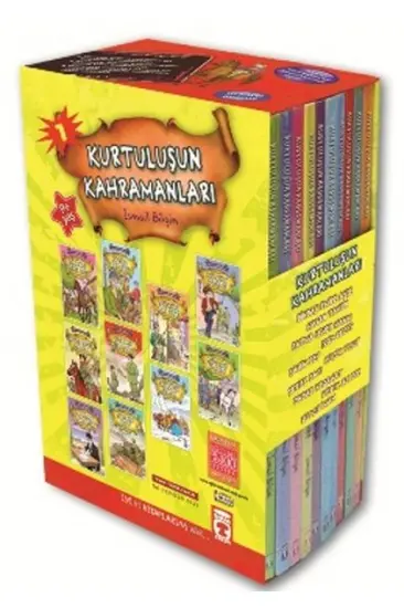 Kurtuluşun Kahramanları (10 Kitap Set) Kurtuluşun Kahramanları (10 Kitap Set)