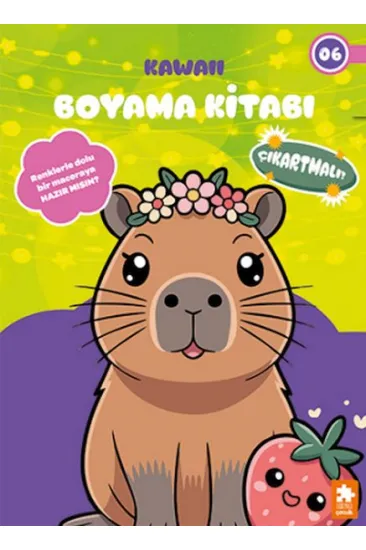 Kawaii Boyama Kitabı 6 Kawaii Boyama Kitabı 6
