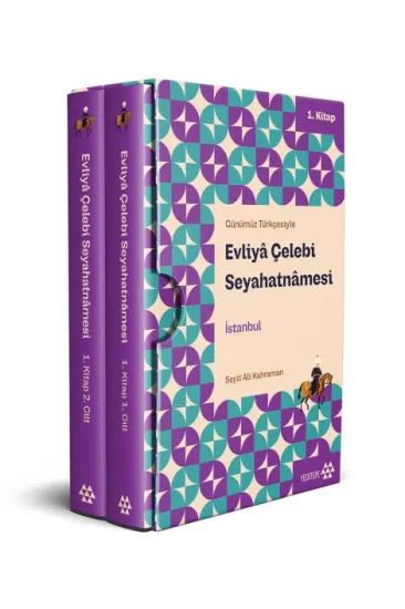Evliyâ Çelebi Seyahatnâmesi İstanbul 1. Kitap (2 Cilt Kutulu) Evliyâ Çelebi Seyahatnâmesi İstanbul 1. Kitap (2 Cilt Kutulu)