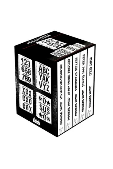 John Verdon Polisiye Seti  (Kutulu 5 Kitap)