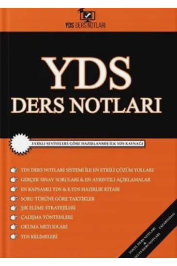 Sokak Kitapları Yayınları YDS Ders Notları Sokak Kitapları Yayınları YDS Ders Notları
