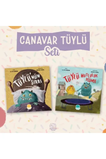 Canavar Tüylü Seti (2 Kitap) Canavar Tüylü Seti (2 Kitap)
