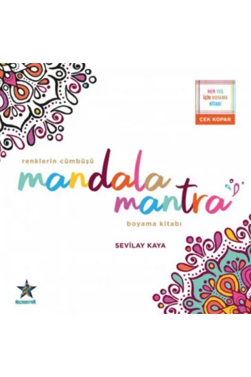 Renklerin Cümbüşü Mandala Mantra Boyama Kitabı Renklerin Cümbüşü Mandala Mantra Boyama Kitabı