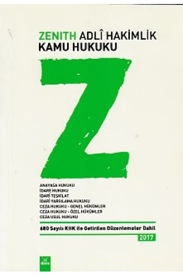 Zenith Adli Hakimlik Kamu Hukuku Zenith Adli Hakimlik Kamu Hukuku