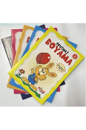 Sevimli Boyama Seti (5 Kitap)