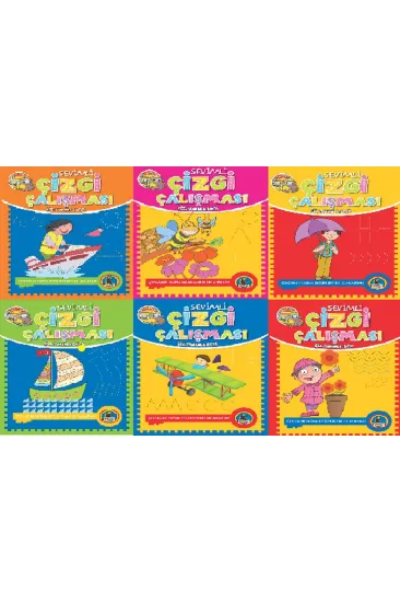Sevimli Çizgi Çalışması (6 Kitap Set) Sevimli Çizgi Çalışması (6 Kitap Set)