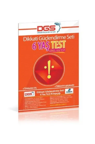 Dikkati Güçlendirme Seti 6 Yaş Test Dikkati Güçlendirme Seti 6 Yaş Test