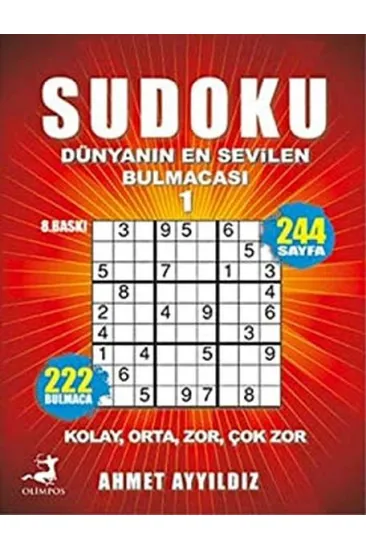 Sudoku Dünyanın En Sevilen Bulmacası 1 Sudoku Dünyanın En Sevilen Bulmacası 1