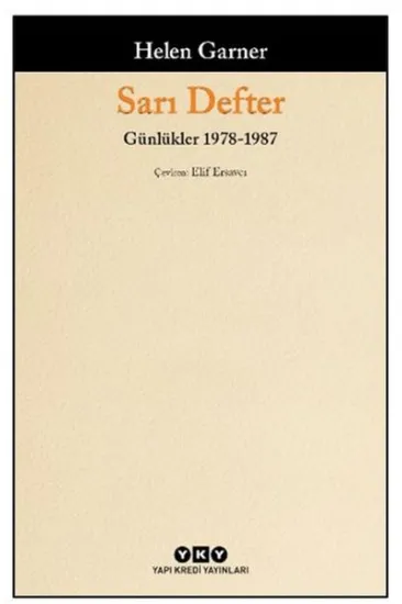 Sarı Defter - Günlükler 1. Cilt 1978-1987 Sarı Defter - Günlükler 1. Cilt 1978-1987