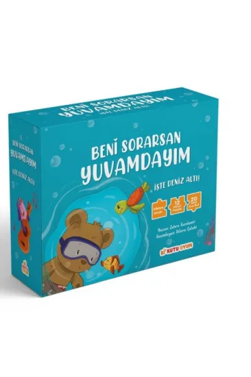 Beni Sorarsan Yuvamdayım - İşte Deniz Altı! - Kitap ve Yapboz Seti Beni Sorarsan Yuvamdayım - İşte Deniz Altı! - Kitap ve Yapboz Seti