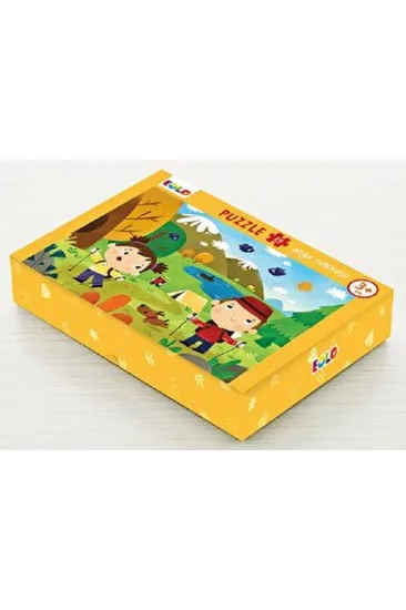 Yer Puzzle-24 Parça Puzzle - Doğa Yürüyüşü Yer Puzzle-24 Parça Puzzle - Doğa Yürüyüşü