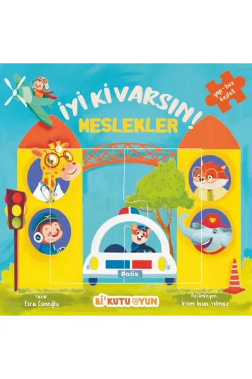 İyi ki varsın Meslekler (Yapbozlu Kitap) İyi ki varsın Meslekler (Yapbozlu Kitap)
