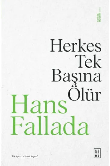 Herkes Tek Başına Ölür Herkes Tek Başına Ölür
