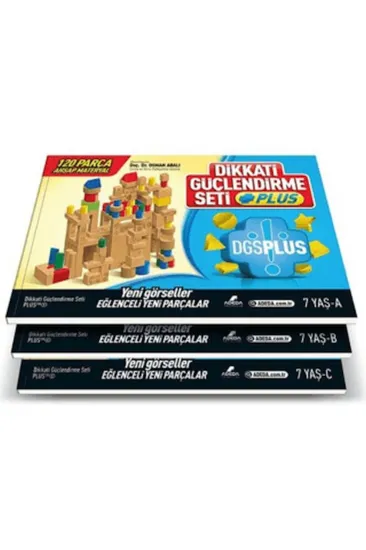 Dikkati Güçlendirme Seti Plus 7 Yaş Kitap Dikkati Güçlendirme Seti Plus 7 Yaş Kitap