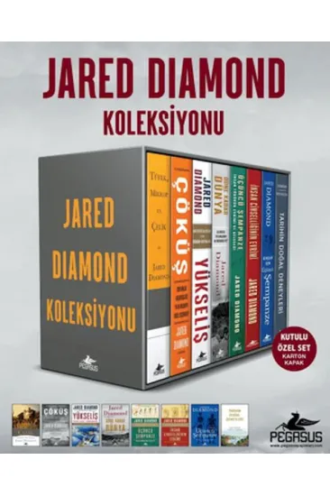 Jared Diamond Koleksiyonu Kutulu Özel Set (8 Kitap) Jared Diamond Koleksiyonu Kutulu Özel Set (8 Kitap)