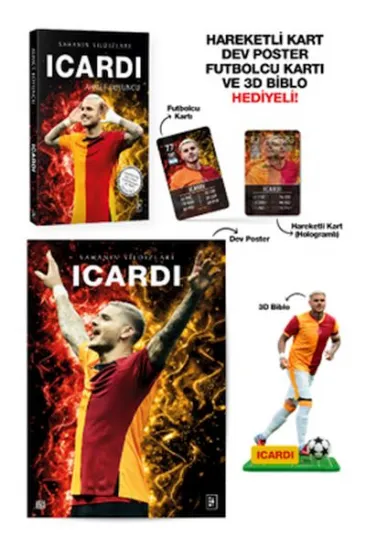 Icardi - Sahanın Yıldızları - 3D Biblo Hediyeli! Icardi - Sahanın Yıldızları - 3D Biblo Hediyeli!