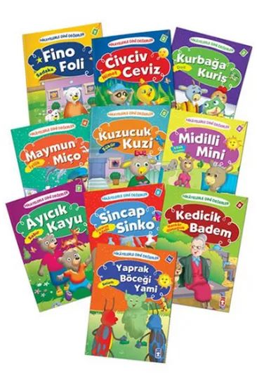 Hikayelerle Dini Değerler Set (10 Kitap Takım) Hikayelerle Dini Değerler Set (10 Kitap Takım)