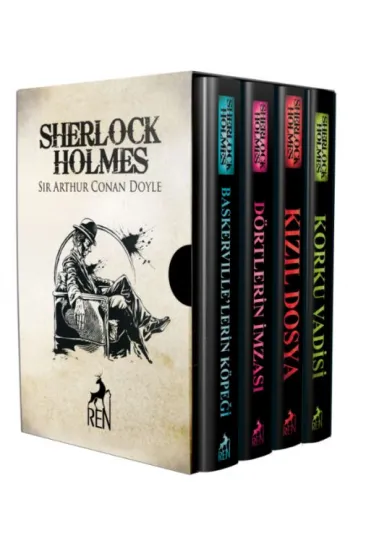 Sherlock Holmes Roman Seti (4 Kitaplık Kutulu Set) Sherlock Holmes Roman Seti (4 Kitaplık Kutulu Set)