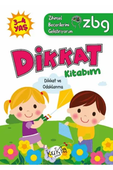 ZBG 3-4 Yaş Dikkat Kitabım