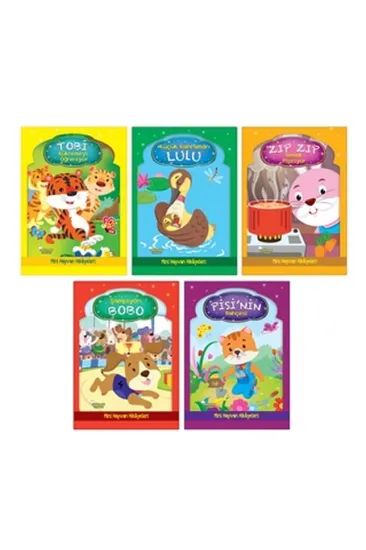 Mini Hayvan Hikayeleri (5 Kitap Takım) Mini Hayvan Hikayeleri (5 Kitap Takım)
