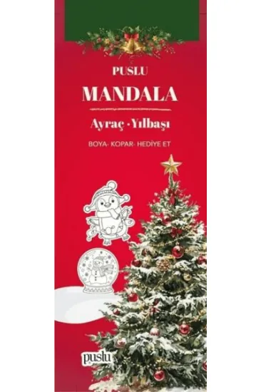 Mandala Ayraç - Yılbaşı Mandala Ayraç - Yılbaşı
