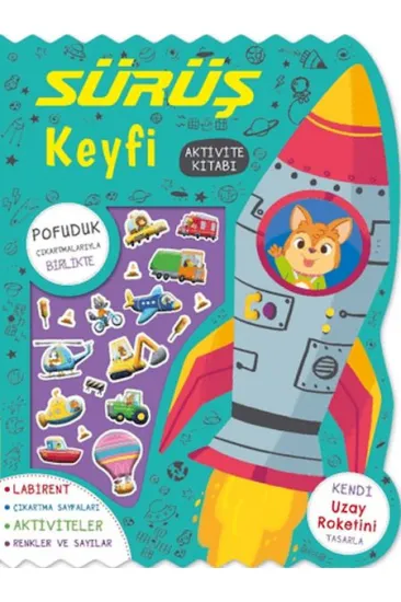 Sürüş Keyfi - Çıkartmalı Aktivite Kitabı Sürüş Keyfi - Çıkartmalı Aktivite Kitabı
