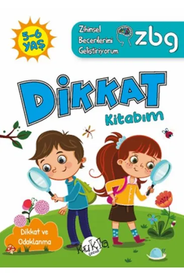 ZBG 5-6 Yaş Dikkat Kitabım ZBG 5-6 Yaş Dikkat Kitabım