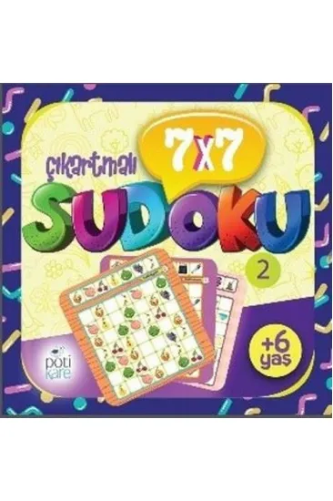 7 x 7 Sudoku - 2 (Çıkartmalı) 7 x 7 Sudoku - 2 (Çıkartmalı)