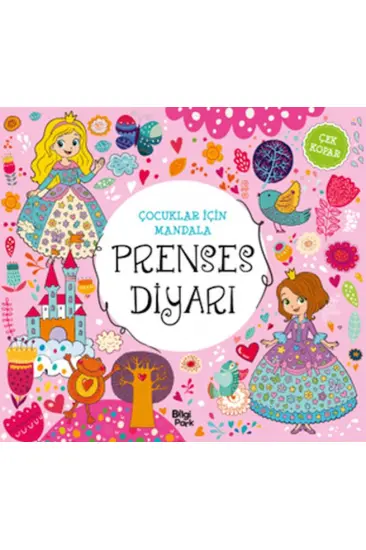 Çocuklar İçin Mandala - Prenses Diyarı Çocuklar İçin Mandala - Prenses Diyarı