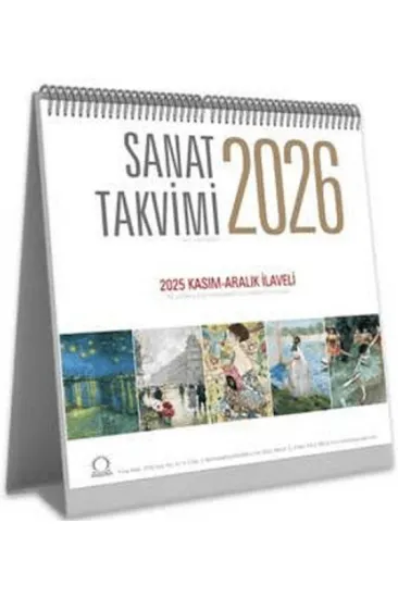 Sanat Takvimi 2026 Masa Takvimi Sanat Takvimi 2026 Masa Takvimi