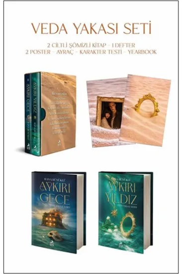 Veda Yakası 2 Kitap Kutulu Set Veda Yakası 2 Kitap Kutulu Set