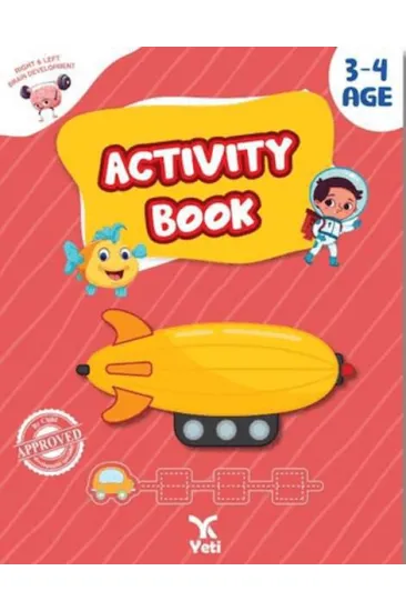 3-4 Age Activity Book
