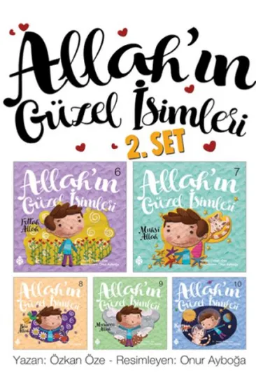 Allah'ın Güzel İsimleri Seti 2 (5 Kitap) Allah'ın Güzel İsimleri Seti 2 (5 Kitap)
