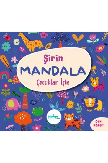Çocuklar İçin Şirin Mandala Çocuklar İçin Şirin Mandala