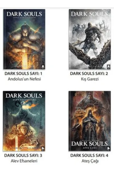 Dark Souls 4 Kitap Set Dark Souls 4 Kitap Set