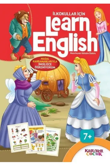 İlkokullar İçin Learn English - Kırmızı İlkokullar İçin Learn English - Kırmızı
