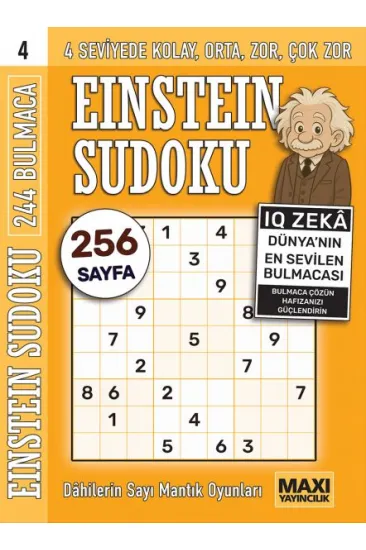 Einstein Sudoku 4 Einstein Sudoku 4