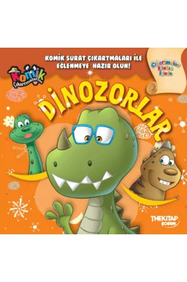 Komik Çıkartmalarım - Dinozorlar Komik Çıkartmalarım - Dinozorlar