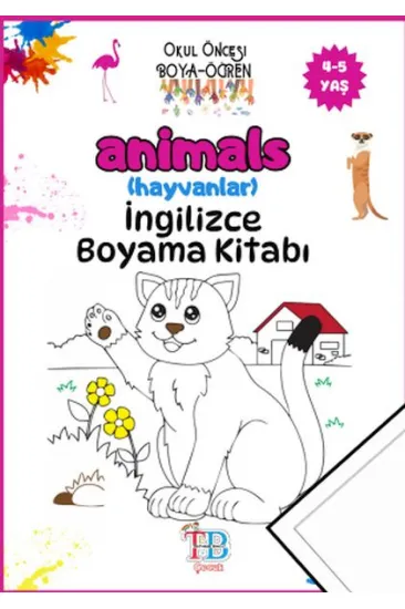 Animals (Hayvanlar)Boyama Kitabı Animals (Hayvanlar)Boyama Kitabı