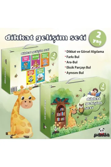 Dikkat Gelişim Seti 2 Yaş Dikkat Gelişim Seti 2 Yaş