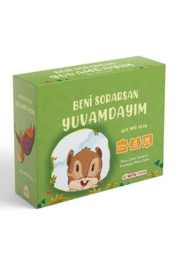 Beni Sorarsan Yuvamdayım-İşte Yer Altı! (Kitap ve Yapboz Seti) Beni Sorarsan Yuvamdayım-İşte Yer Altı! (Kitap ve Yapboz Seti)
