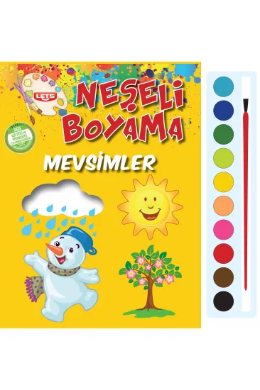 Neşeli Boyama - Mevsimler