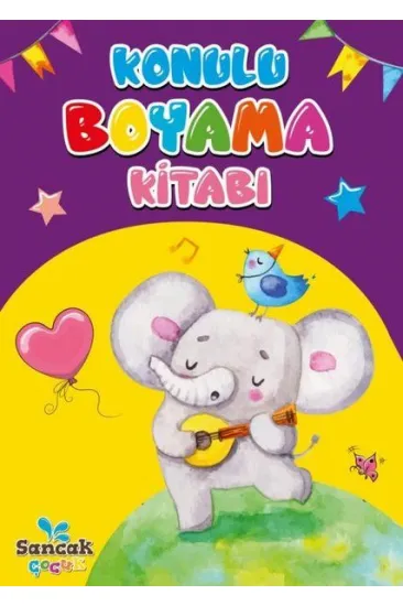 Konulu Boyama Kitabı - 1 Konulu Boyama Kitabı - 1