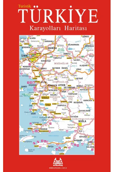 Turistik Türkiye Karayolları Haritası Turistik Türkiye Karayolları Haritası