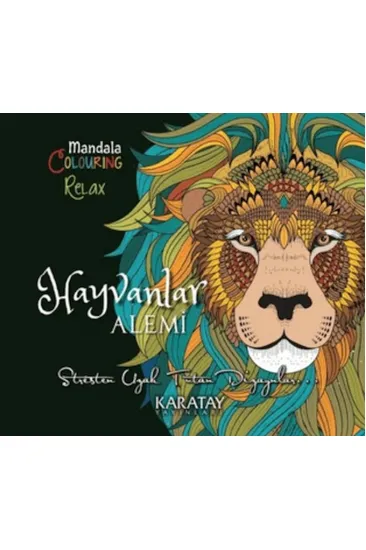 Hayvanlar Alemi - Mandala Colouring Relax Hayvanlar Alemi - Mandala Colouring Relax