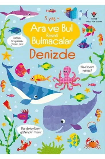 Ara Ve Bul Resimli Bulmacalar - Denizde Ara Ve Bul Resimli Bulmacalar - Denizde